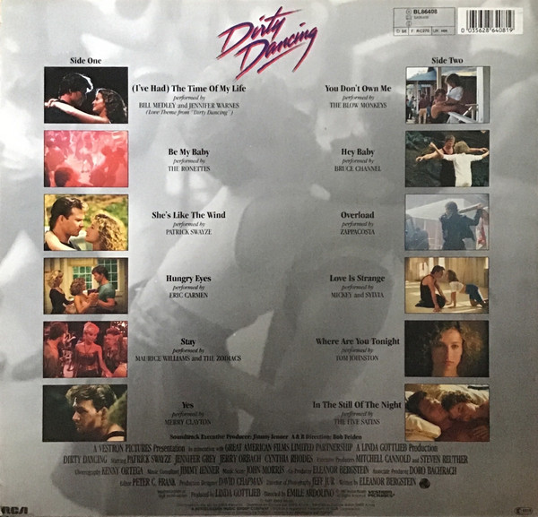 Various – Dirty Dancing (Original Soundtrack From The Vestron Motion Picture) - Afbeelding 2