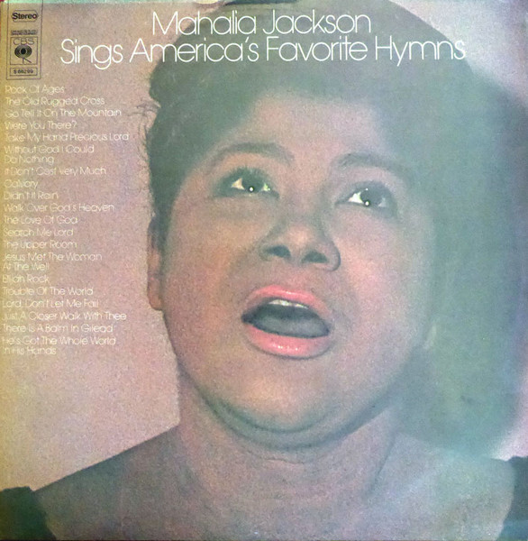 Mahalia Jackson – Mahalia Jackson Sings America's Favorite Hymns 2xLP