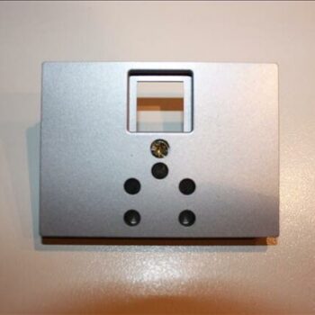 Niko da Vinci Sterling centraal plaatje voor RJ11 contact + telefoon-0