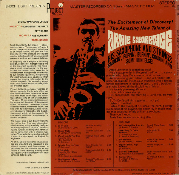 Arnie Lawrence – You're Gonna Hear From Me - Afbeelding 2