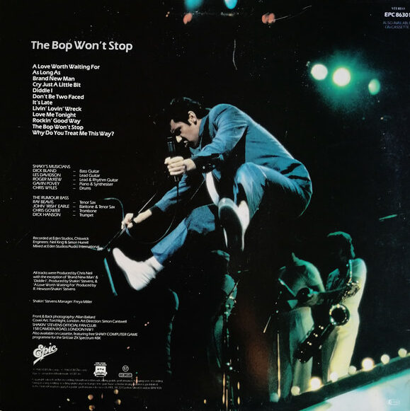 Shakin' Stevens - The Bop Won't Stop - Afbeelding 2