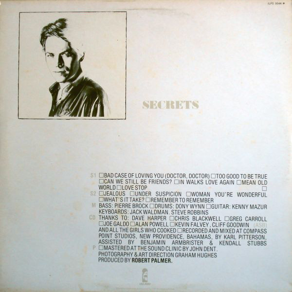 Robert Palmer – Secrets - Afbeelding 2