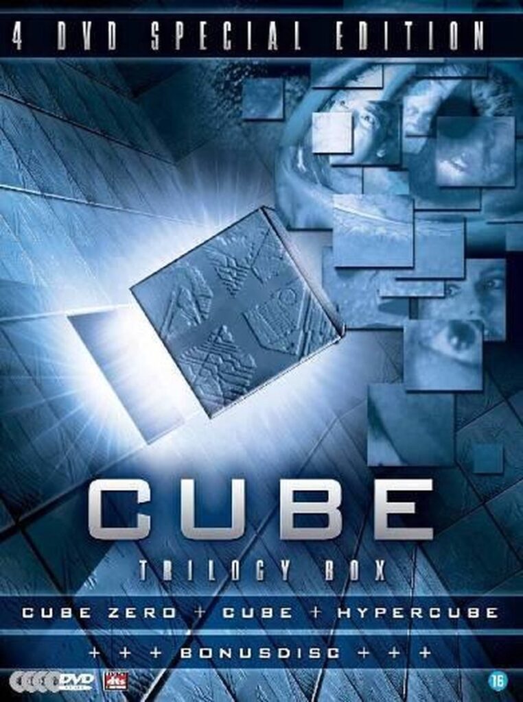 Cube - Trilogy 4xDVD BOX