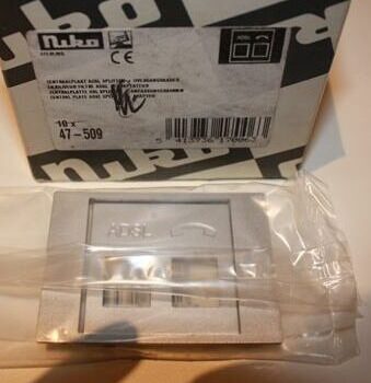 Niko da Vinci Sterling centraal plaatje ADSL splitter + overgangskader-0