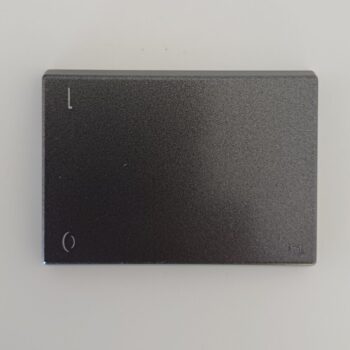 Niko Da Vinci Graphite toets RF-wandzender 2 bedieningsknoppen 45-851-06