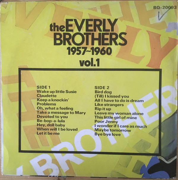 Everly Brothers, The - The Everly Brothers 1957-1960 2xLP - Afbeelding 2