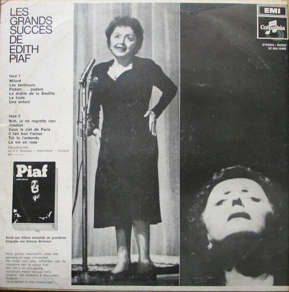 Edith Piaf – Les Grands Succès De Edith Piaf - Afbeelding 2