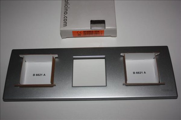 Bticino Light Tech Afdekplaat 3x2 modules 230x80mm-0