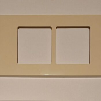 Bticino Magic Ivoor afdekplaat 2x2 modules 28488A