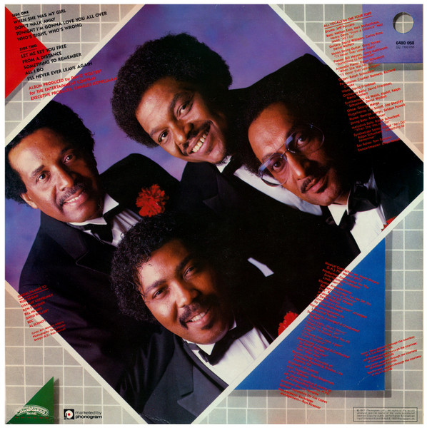 Four Tops, The – Tonight! - Afbeelding 2