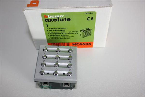 Bticino Axolute codeklavier voor alarm-0