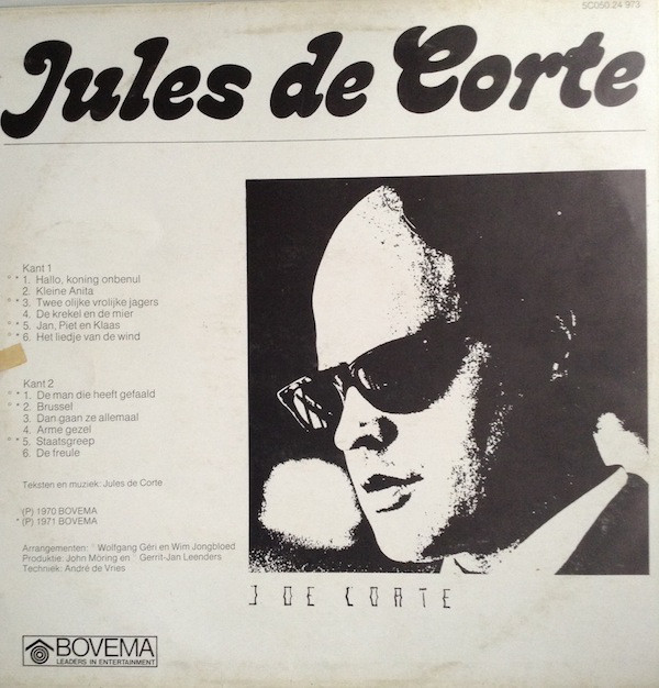 Jules De Corte – Met Vriendelijke Groeten, Jules De Corte - Afbeelding 2