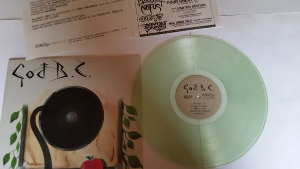 God B.C. – Eargasms In Eden COLOURED VINYL - Afbeelding 3