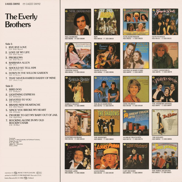 Everly Brothers, The – The Everly Brothers - Afbeelding 2