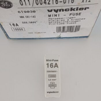 Vynckier penzekering 16A 220/380V 11/004216-016