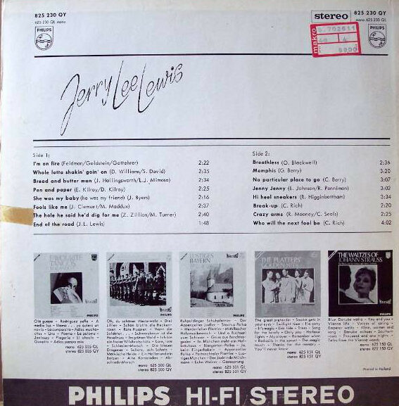 Jerry Lee Lewis – Jerry Lee Lewis - Afbeelding 2