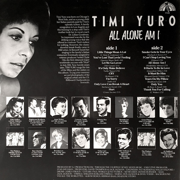 Timi Yuro – All Alone Am I - Afbeelding 2