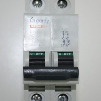 Gardy automaat/zekering 2P 230V 16A curve C DIS3216 gebruikt
