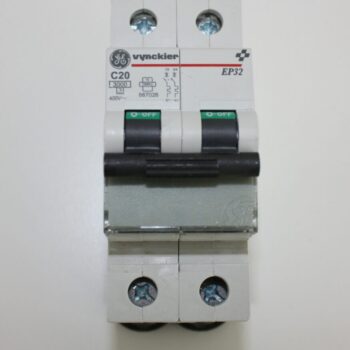 Vynckier automaat/zekering 2P 400V 20A curve C 667026 gebruikt
