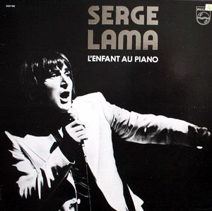 Serge Lama ‎– L' Enfant Au Piano-0