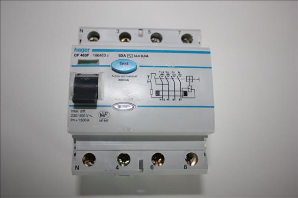 Hager Differentieel 4P 300mA 63A 230/400V-0