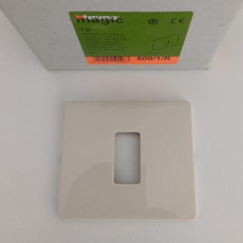 Bticino Magic Ivoor afdekplaat 1 module 500/1/R