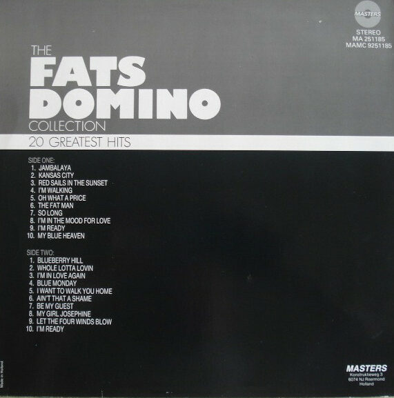 Fats Domino – The Fats Domino Collection - 20 Greatest Hits - Afbeelding 2