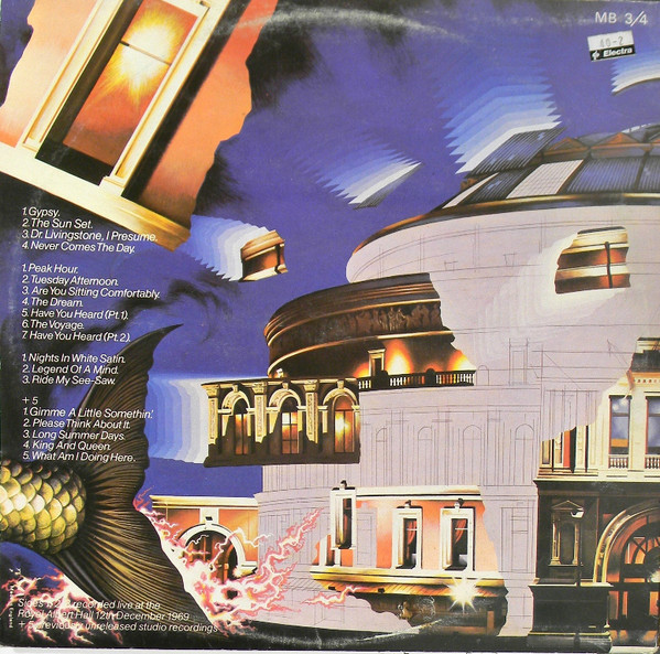 Moody Blues, The - Caught Live 2xLP - Afbeelding 4