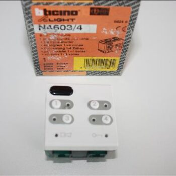Bticino Light wit verdeler alarm 1 - 4 Zones-0