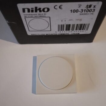 Niko Original Cream toets draaiknopdimmer 100-31003