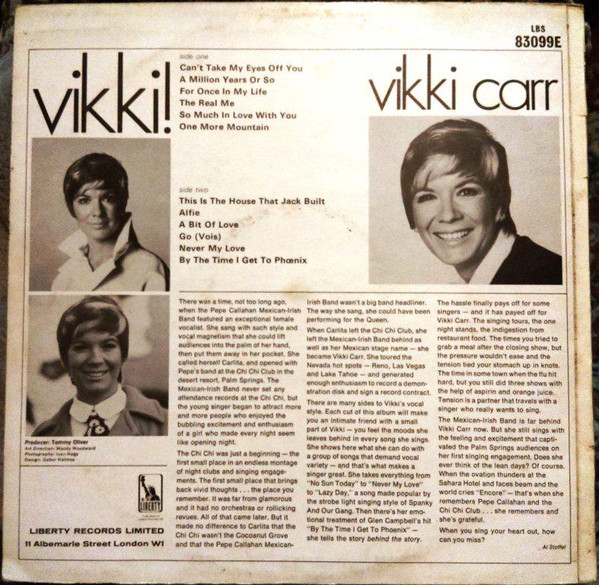 Vikki Carr – Vikki! - Afbeelding 2