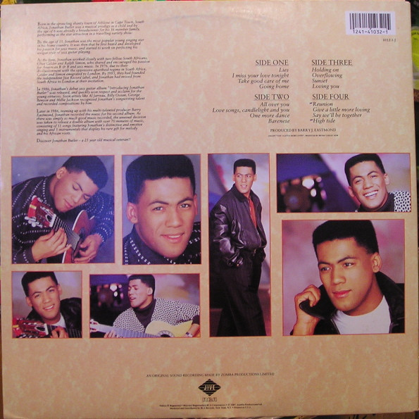Jonathan Butler – Jonathan Butler 2xLP - Afbeelding 2
