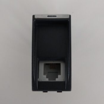 Bticino Living Zwart connector RJ11 L4258/11N