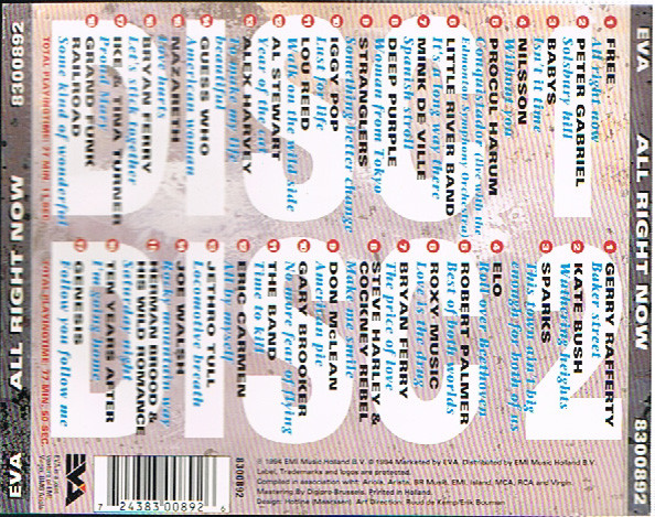 Various – All Right Now 2xCD - Afbeelding 2