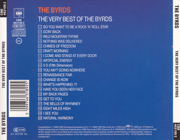 Byrds, The – The Album (Most Famous Hits) 2xCD - Afbeelding 2