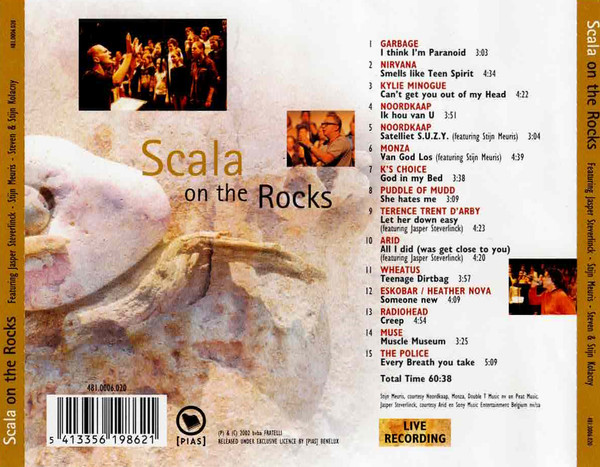 Scala Featuring Jasper Steverlinck - Stijn Meuris - Steven & Stijn Kolacny – On The Rocks - Afbeelding 2