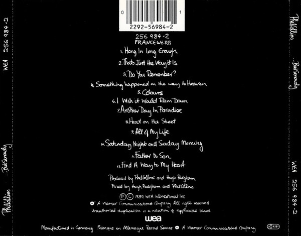 Phil Collins – ...But Seriously - Afbeelding 2