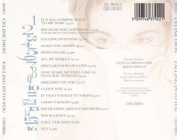 Celine Dion – Falling Into You - Afbeelding 2