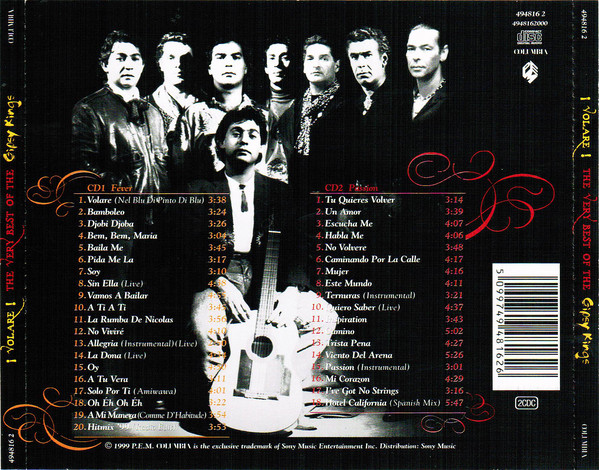 Gipsy Kings – ¡Volare! (The Very Best Of The Gipsy Kings) 2xCD - Afbeelding 2