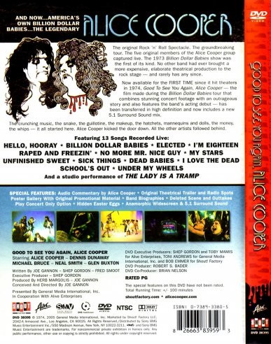 Alice Cooper – Good To See You Again, Alice Cooper - Afbeelding 2