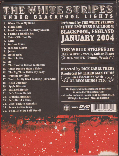 White Stripes, The – Under Blackpool Lights - Afbeelding 2