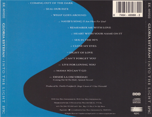 Gloria Estefan – Into The Light - Afbeelding 2