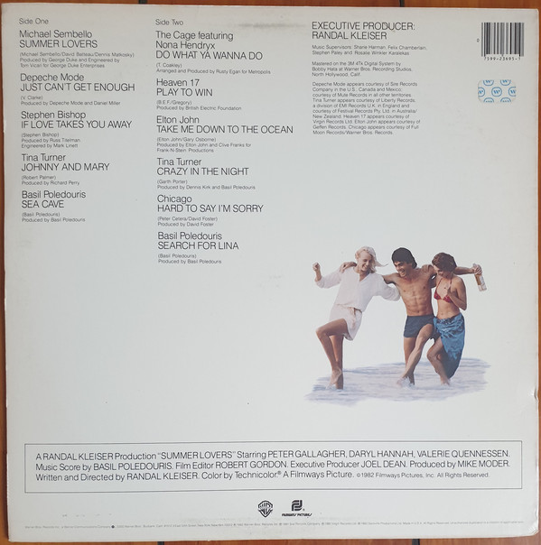 Various – Summer Lovers / Original Sound Track From The Filmways Motion Picture - Afbeelding 2