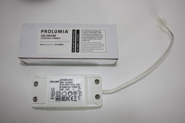 Prolumia Led Driver/voeding 240V 0.083A - 15-25Vdc 350mA-0