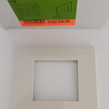 Bticino Magic Ivoor afdekplaat 2 modules 500/2A/R