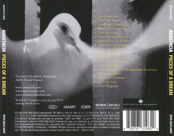 Anastacia – Pieces Of A Dream - Afbeelding 2