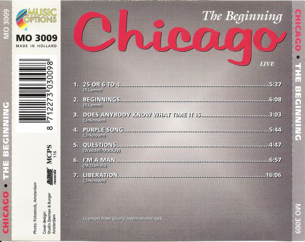 Chicago – The Beginning Chicago Live - Afbeelding 2