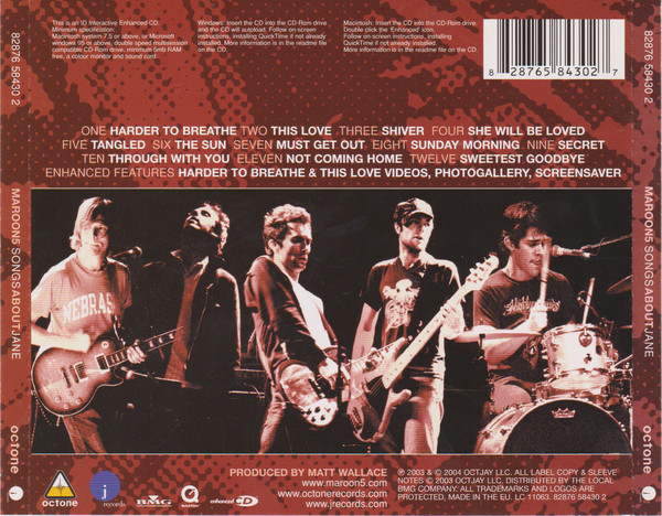 Maroon 5 – Songs About Jane - Afbeelding 2