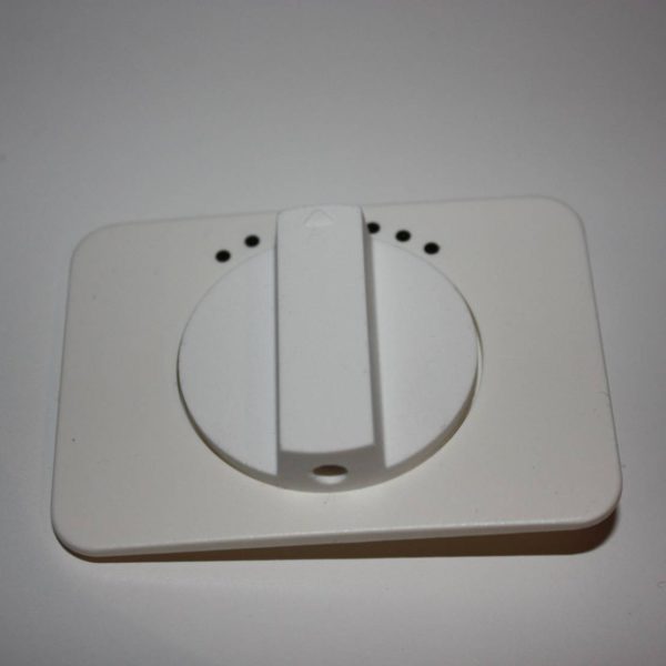 Niko PR20 wit centraal plaatje voor voor draaischakelaar voor ventilatoren-0
