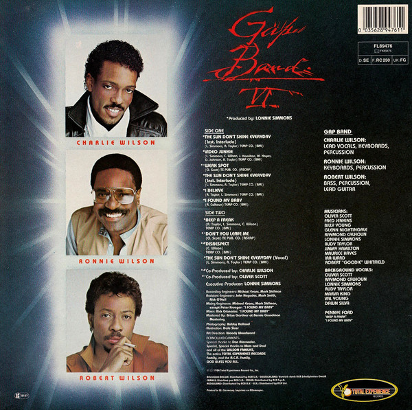 Gap Band ‎ Gap Band VI